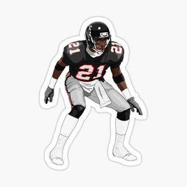 Deion Sanders Primetime- Atlanta Falcons - NFL Football - Sports Decal - Sticker