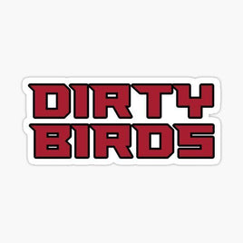 Dirty Birds - Atlanta Falcons - NFL Football - Sports Decal - Sticker