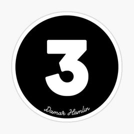 Stand With Damar Hamlin - Buffalo Bills - NFL Football - Sports Decal - Sticker