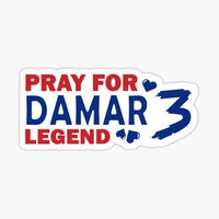 
              Pray for Damar Legend - Buffalo Bills - NFL Football - Sports Decal - Sticker
            