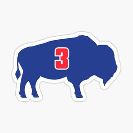 Buffalo Pray for Damar 3 - Buffalo Bills - NFL Football - Sports Decal - Sticker