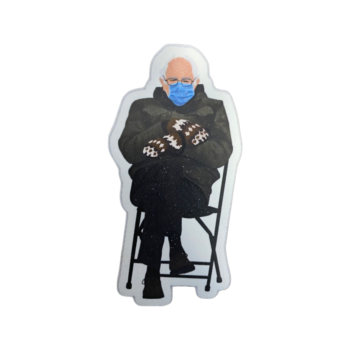 Cold Bernie| Sticker Apple