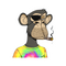 Patch Monkey - Bored Ape Yacht Club sticker