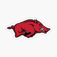 
              Arkansas Razorback Sticker - waterproof vinyl decal
            
