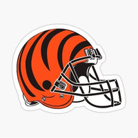 
              Cincinnati Bengals Helmet Sticker - waterproof vinyl decal
            