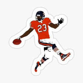 Devin Kickoff Return - Chicago Bears NFL Sticker - waterproof vinyl decal