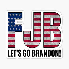 FJB - Let's Go Brandon Sticker - waterproof vinyl decal
