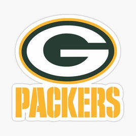 Go Green Bay Logo - Green Bay Packers NFL Sticker - waterproof vinyl decal