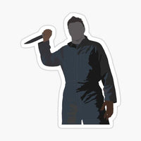 
              Halloween Michael Myers Sticker - waterproof vinyl decal
            