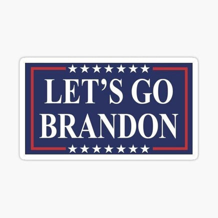 Let's Go Brandon Sticker - waterproof vinyl decal
