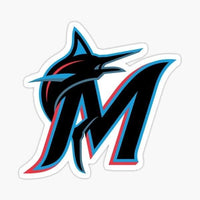 
              Miami Marlins Sticker - waterproof vinyl decal
            