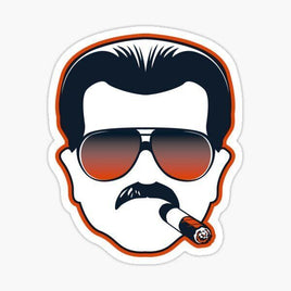 Mike Ditka - Chicago Bears NFL Sticker - waterproof vinyl decal