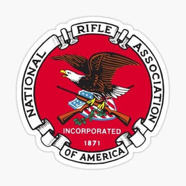 NRA - National Rifle Association Logo Sticker - waterproof vinyl decal