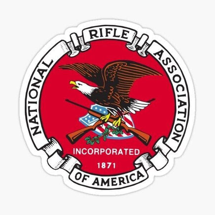 NRA - National Rifle Association Logo Sticker - waterproof vinyl decal