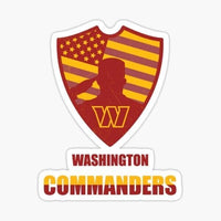 
              Washington Commanders Vets Sticker - waterproof vinyl decal
            